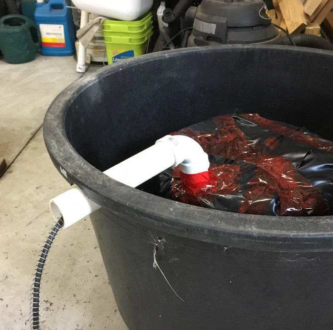 Building an Efficient Winter Water Tank